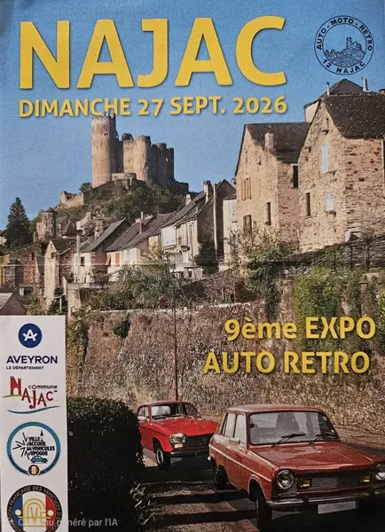 9ème Expo Auto Retro - Crédit: Auto moto retro najac