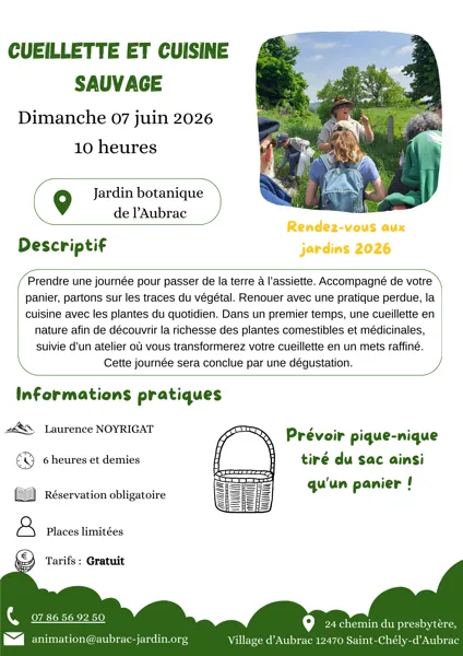 Rendez-vous aux jardins : "cueillette et cuisi ...