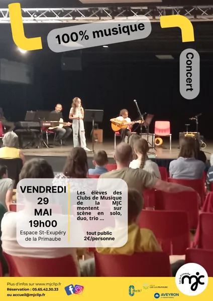 CONCERT : 100% musique