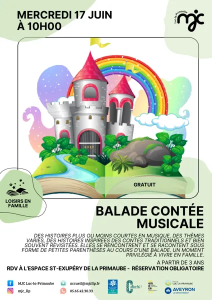 LOISIR EN FAMILLE : Balade contée musicale