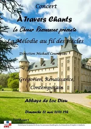 "A travers chants" à l'abbaye de Loc Dieu