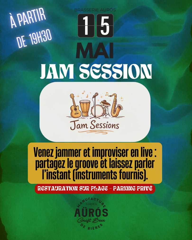 Jam Session à La Brasserie Auros