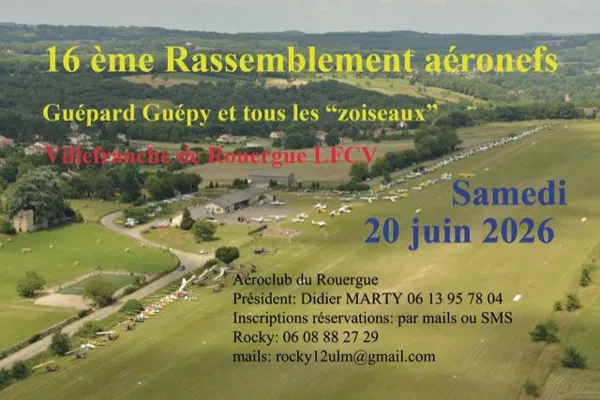 16ième rassemblement aéronefs