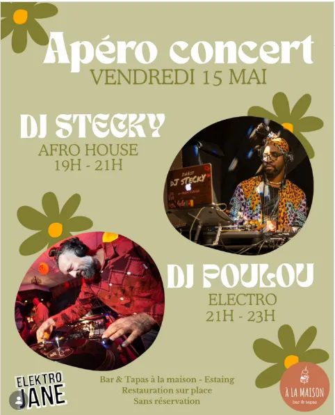 Apéro Concert "À la Maison"