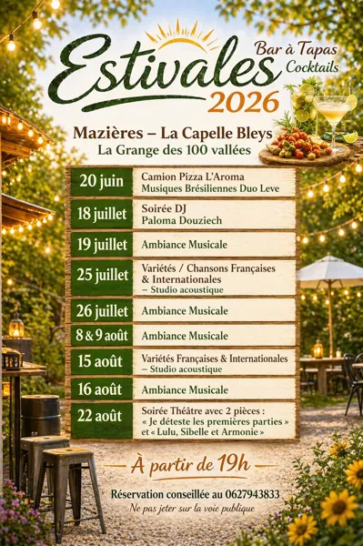 Les Estivales de La Grange des 100 vallées