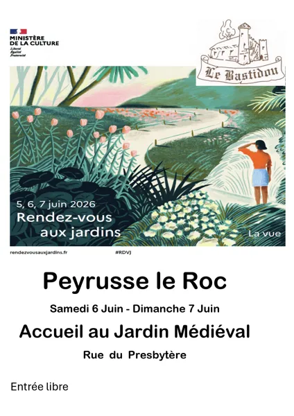 Rendez-vous aux jardins à Peyrusse-le-Roc