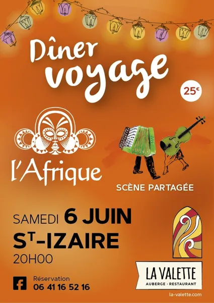 Dîner Voyage et Scène Partagée