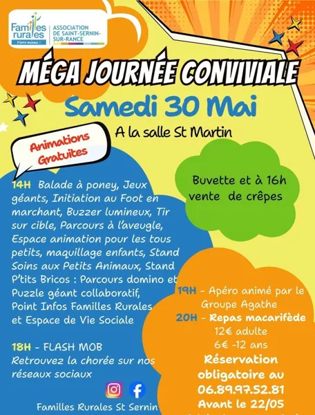 Méga Journée Famille Conviviale