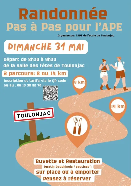 Randonnée pas à pas - ANNULÉ