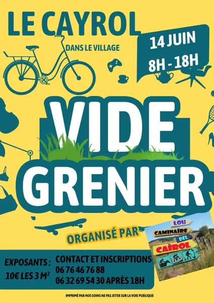 Vide Grenier à Anglars