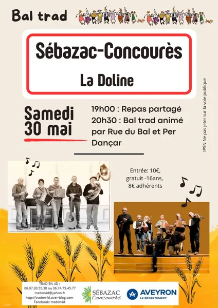 Bal Trad à la Doline, une soirée à ne pas manq ...