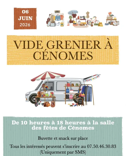 Vide Grenier à Cénomes