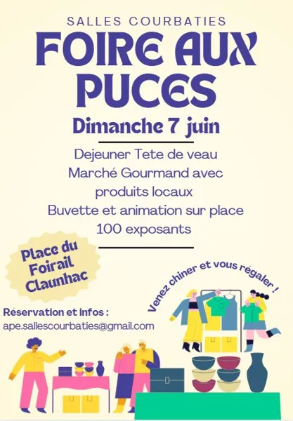 Foire aux puces de Claunhac