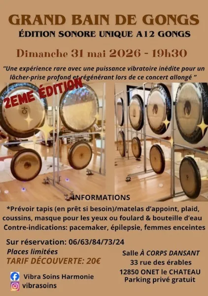Grand bain de Gongs