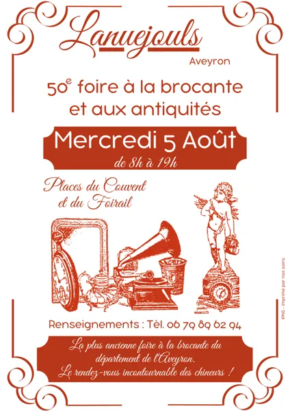 50ème foire à la brocante et aux antiquités