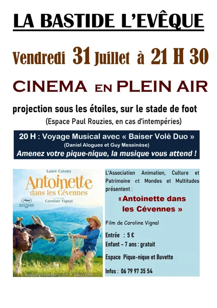 Soirée cinéma en plein air "Antoinette dans le ...