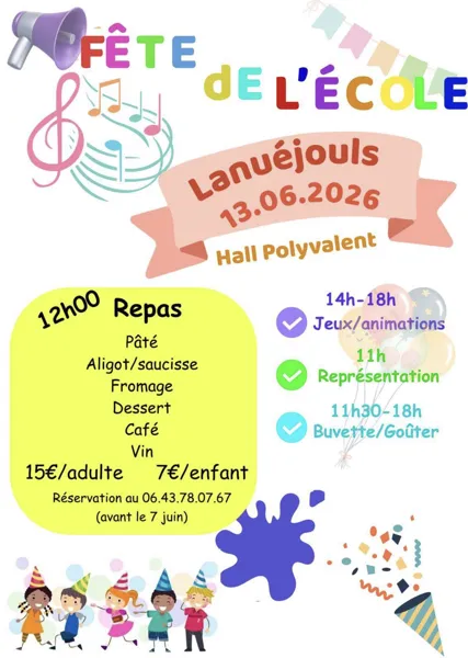Fête de l'école