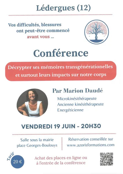 Conférence sur les mémoires transgénérationnel ...