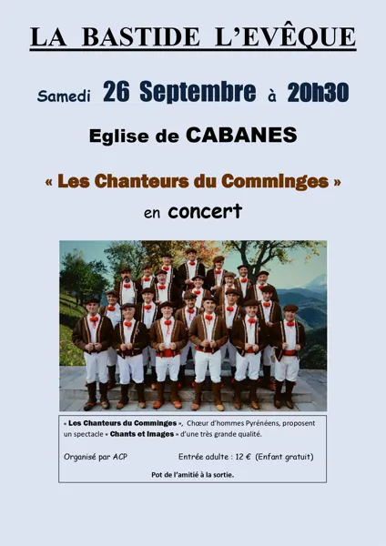 "Les chanteurs du Com ... - Crédit: acp