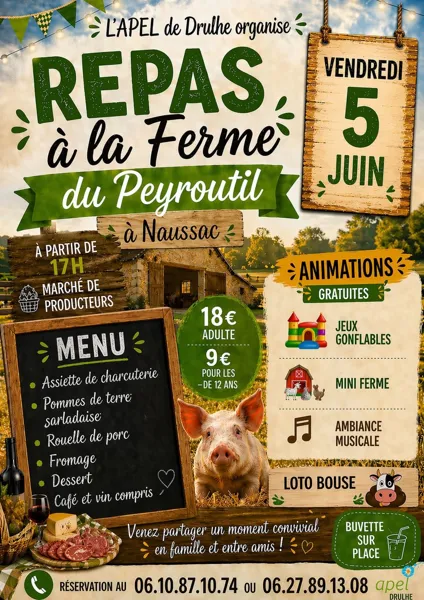 Fiesta à la Ferme du Peyroutil