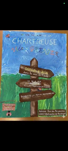 Vide grenier de l'école de la Chartreuse