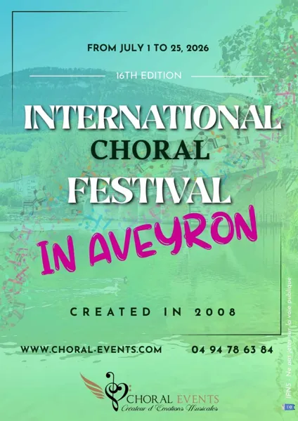 Festival international choral en Aveyron - Sor ...