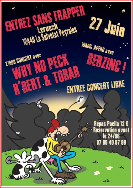 Soirée concert et paella
