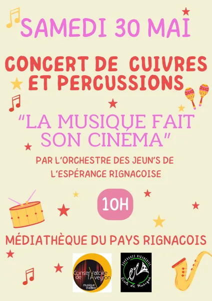 Concert cuivres et percussions "la musique fai ...