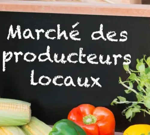 Marché traditionnel à Clairvaux