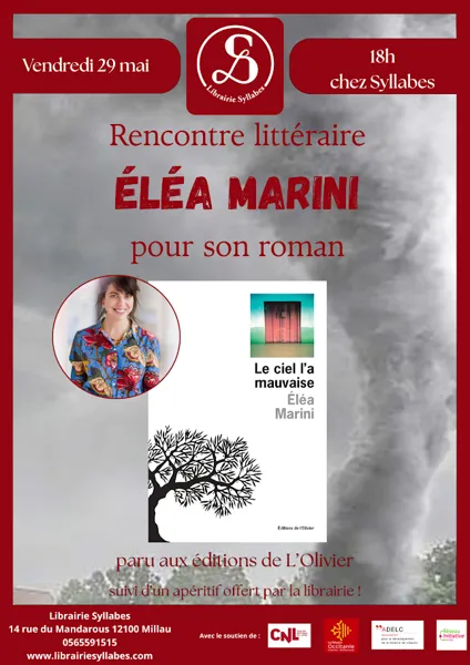 Rencontre littéraire Eléa Marini - librairie S ...