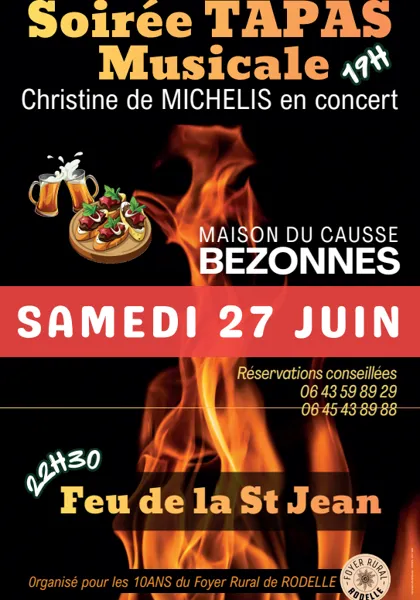 Feu de la Saint Jean de Bezonnes