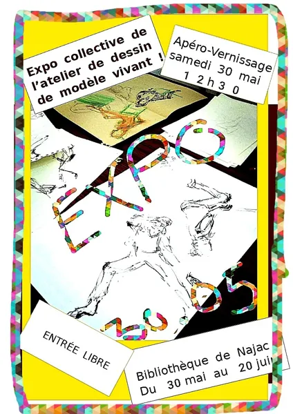 Exposition collective de l'atelier de dessin d ...