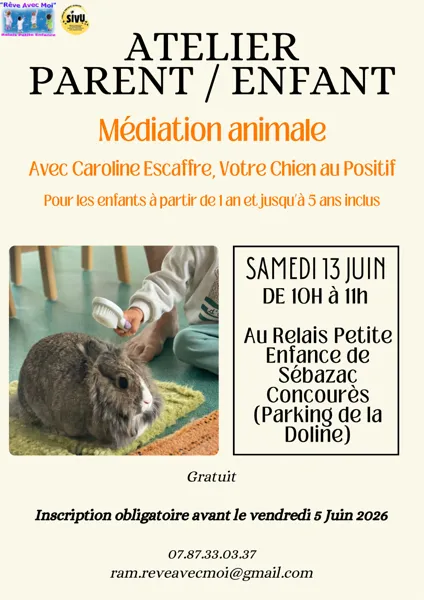 Atelier: Médiation animale