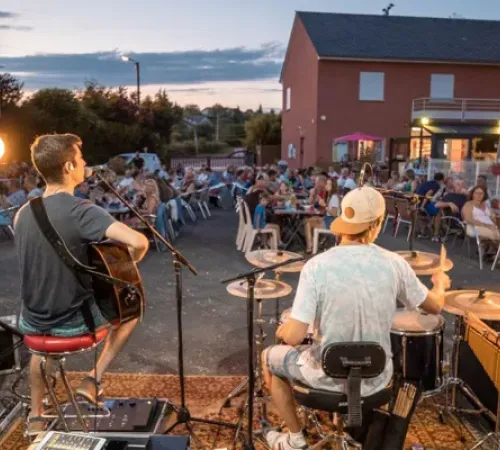 Concert au camping Les Calquières