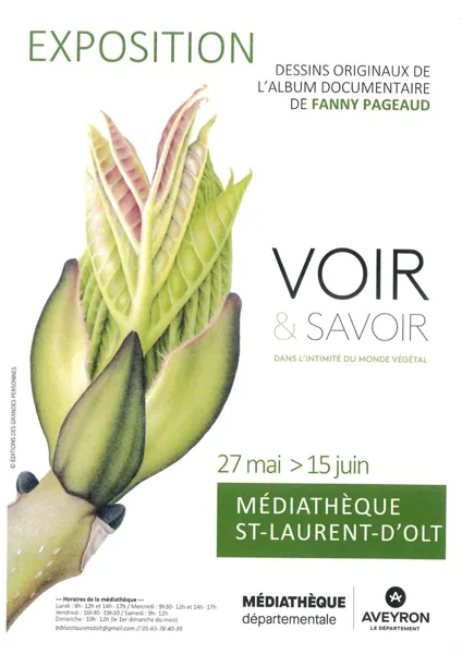 Exposition "Voir & Savoir" à la médiathèque