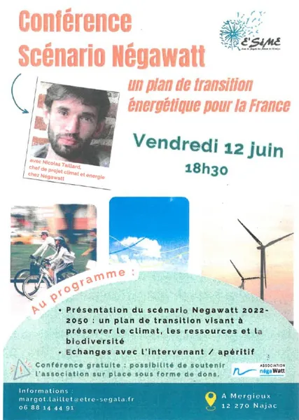 Conférence Scénario Négawatt