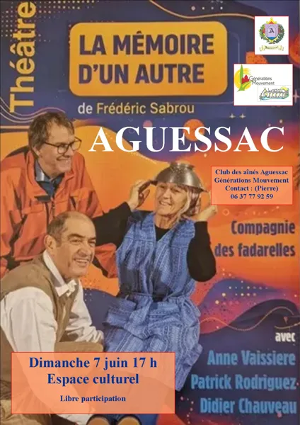 Théâtre " la mémoire d'un autre " de Frédéric  ...
