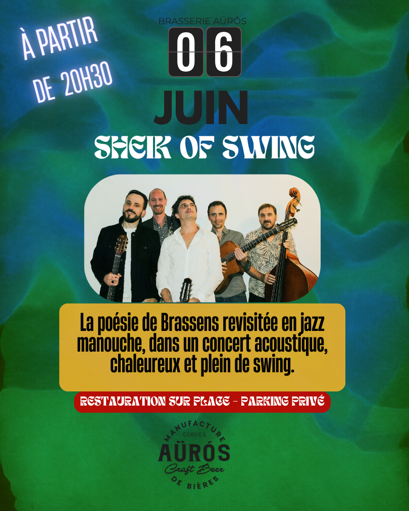Sheik of Swing Brassens Quintet en concert à l ...