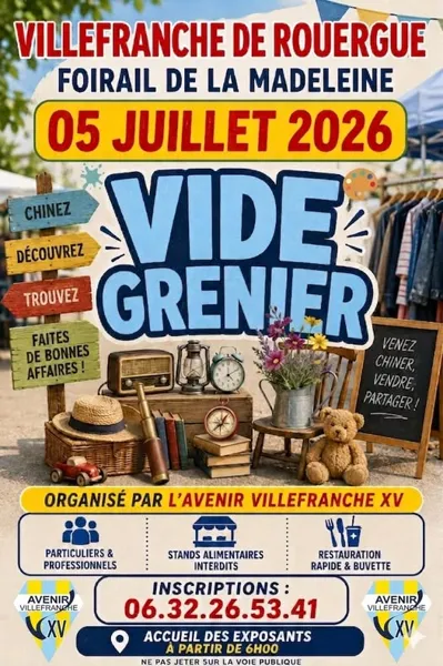 Vide-greniers de l'Avenir Villefranche XV