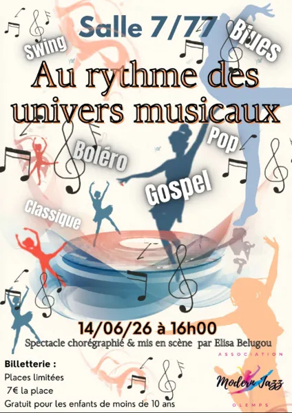 Gala de danse : Au rythme des univers musicaux