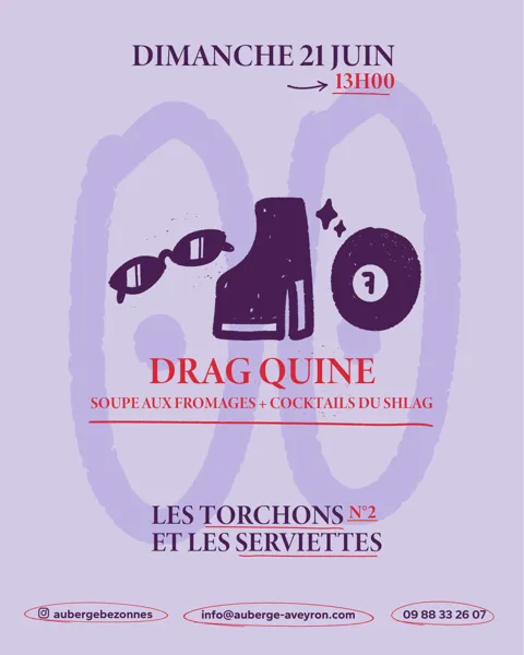 Drag Quine à la Petite Auberge de Bezonnes