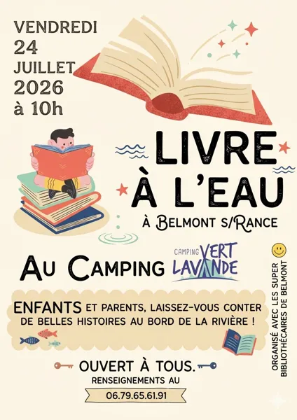 Animation Livre à L'eau