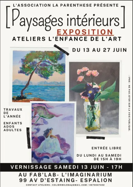 Exposition : "Paysages Intérieurs"