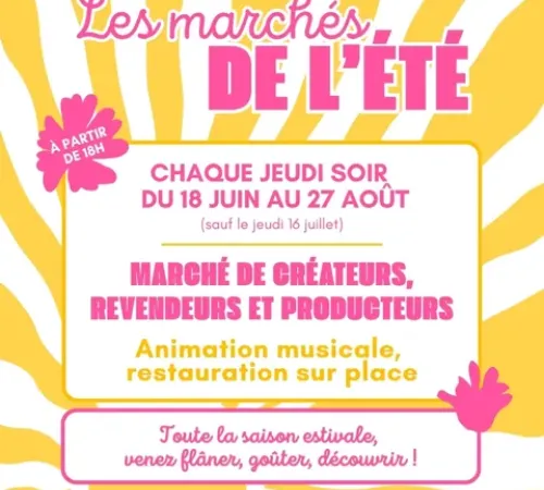 Les marchés de l'été des Audacieuses
