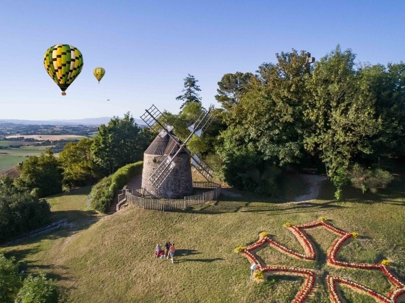 Vol en montgolfière a ...