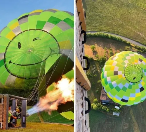 Vol en montgolfière à Gaillac : découvrez la Toscane occitane vue du ciel