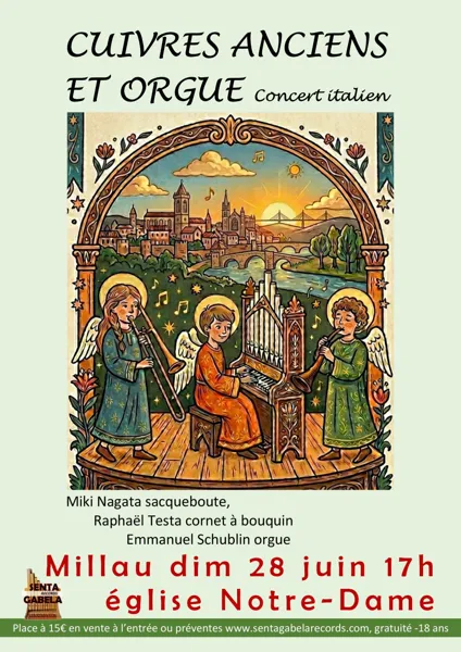 Concert cuivres anciens et orgue - Eglise Notr ...
