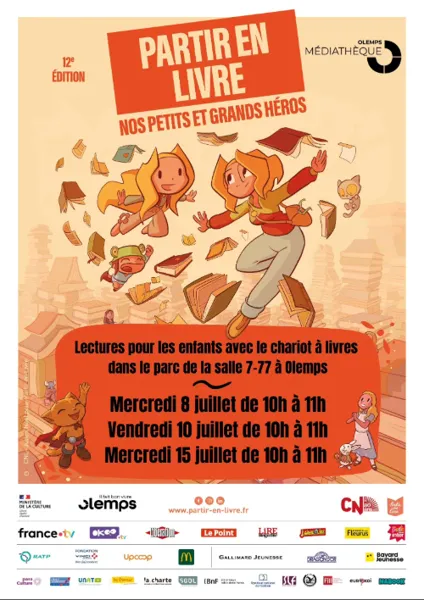 Lecture en extérieur pour les enfants : " Part ...