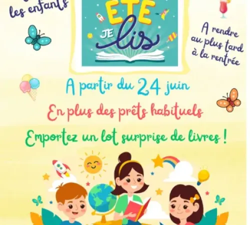 "Cet été je lis" : Des lots de livres surprises en prêt à la médiathèque pour lire tout l’été !
