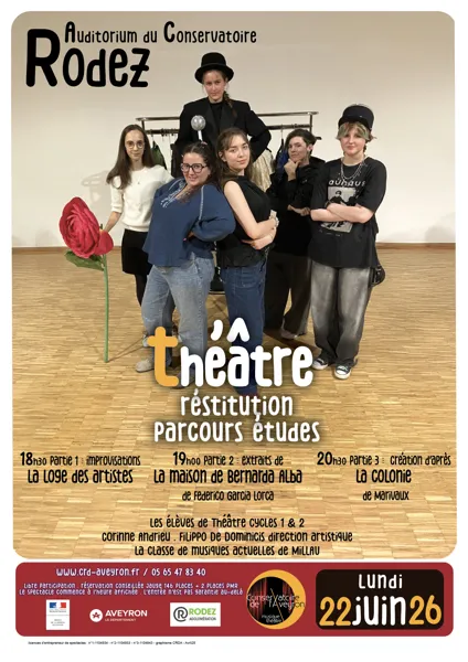 Théâtre : spectacle de restitution des élèves  ...